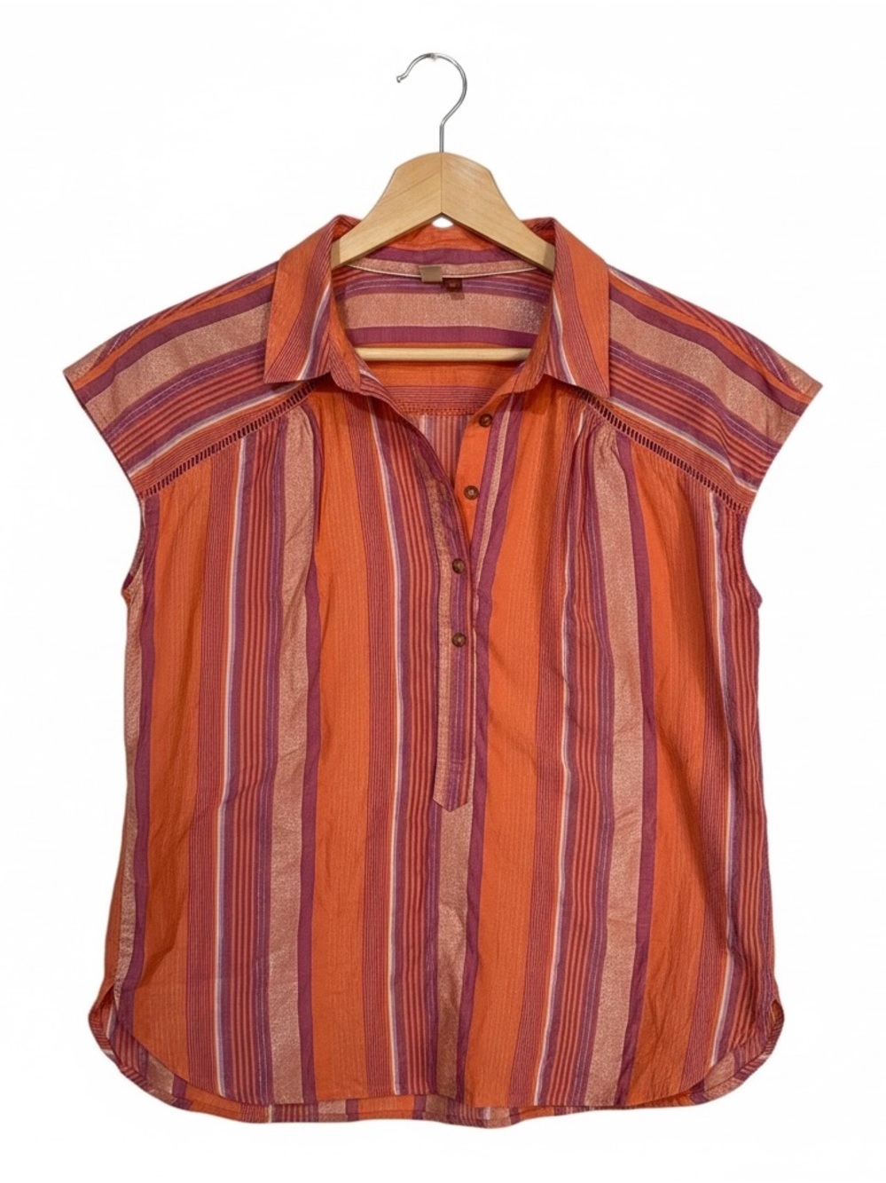 pilcro by Anthropologie the Serena surf button down top